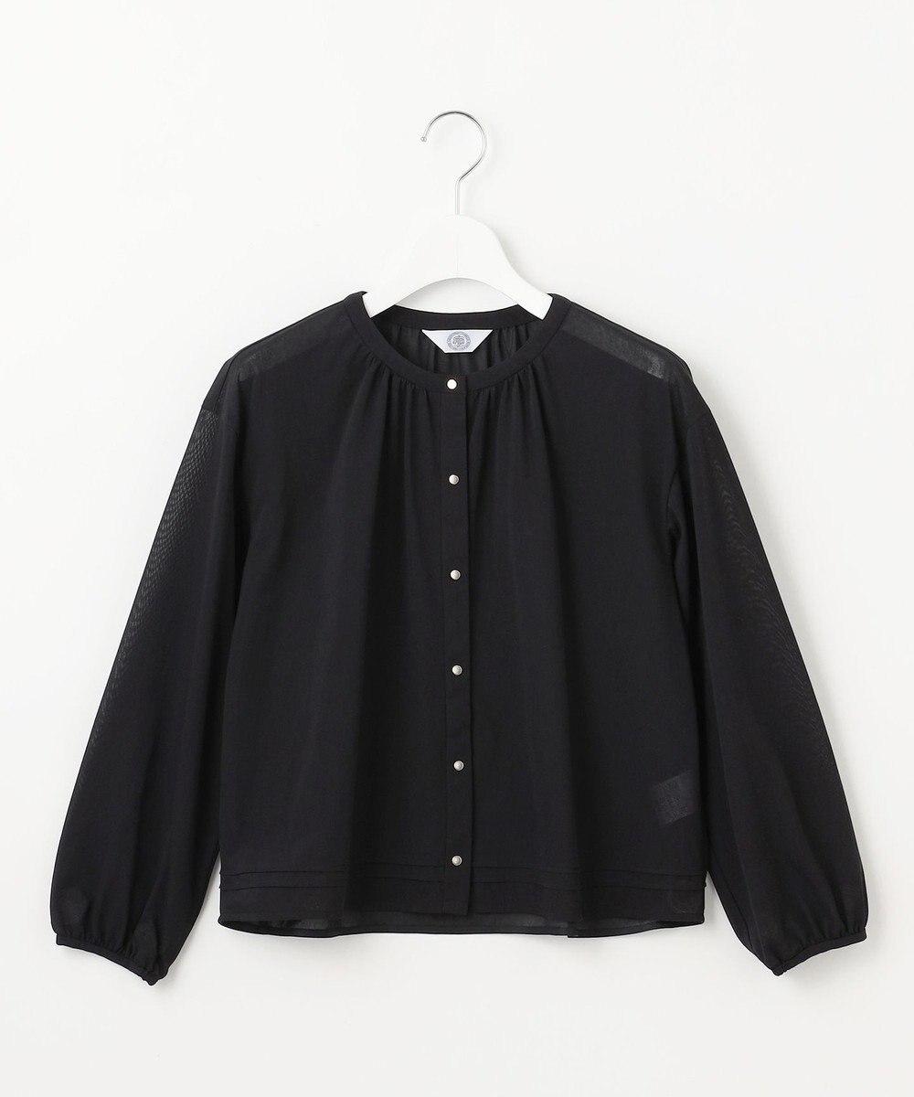 J.PRESS LADIES L 【洗える】シアー カーディガン 