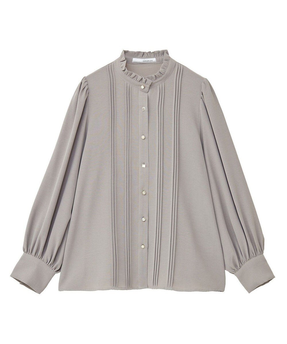 Green Parks ・ＥＬＥＮＣＡＲＥ　ＤＵＥ　ピンタックブラウス 