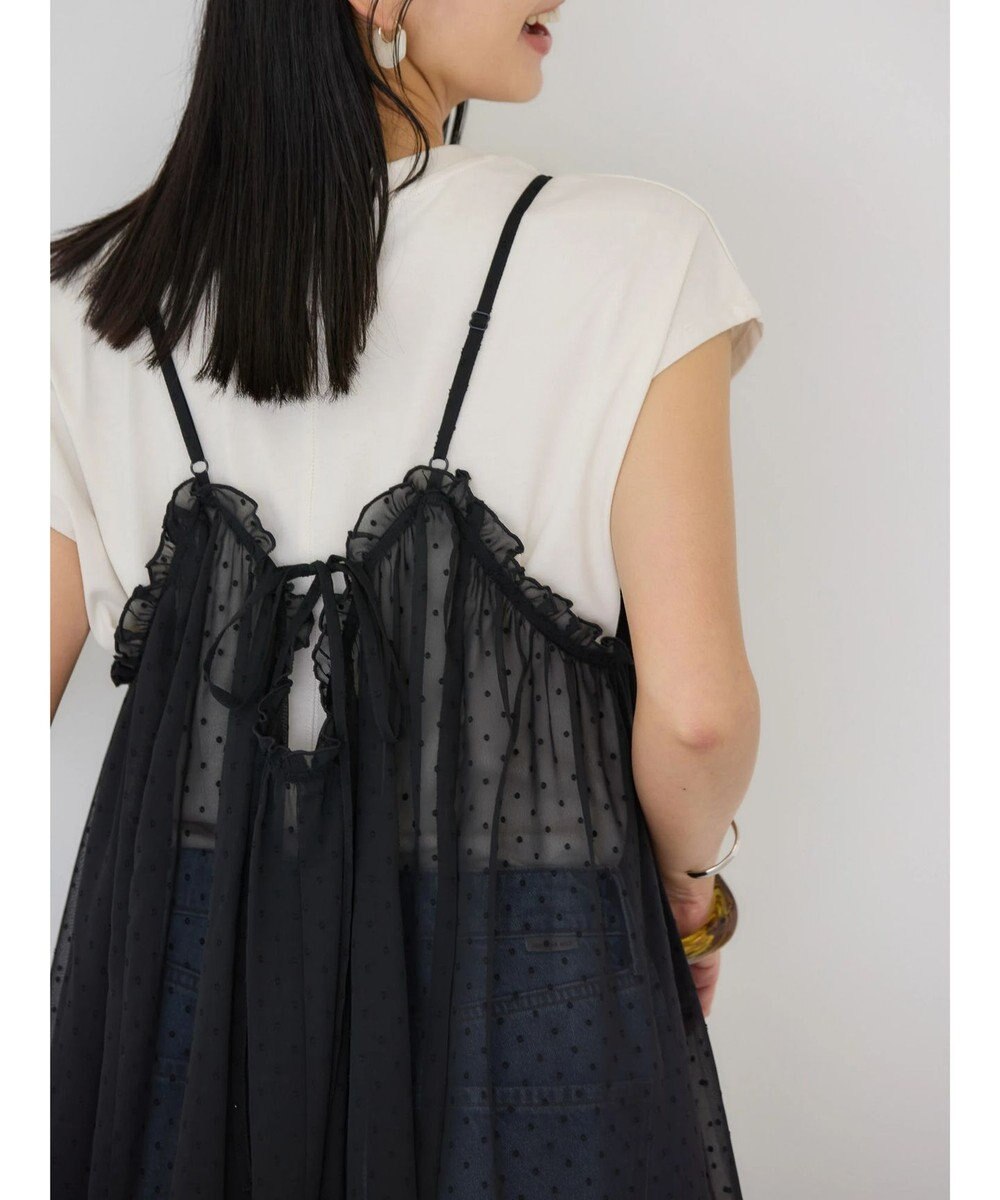 AMERICAN HOLIC ドビーシフォンキャミワンピース 