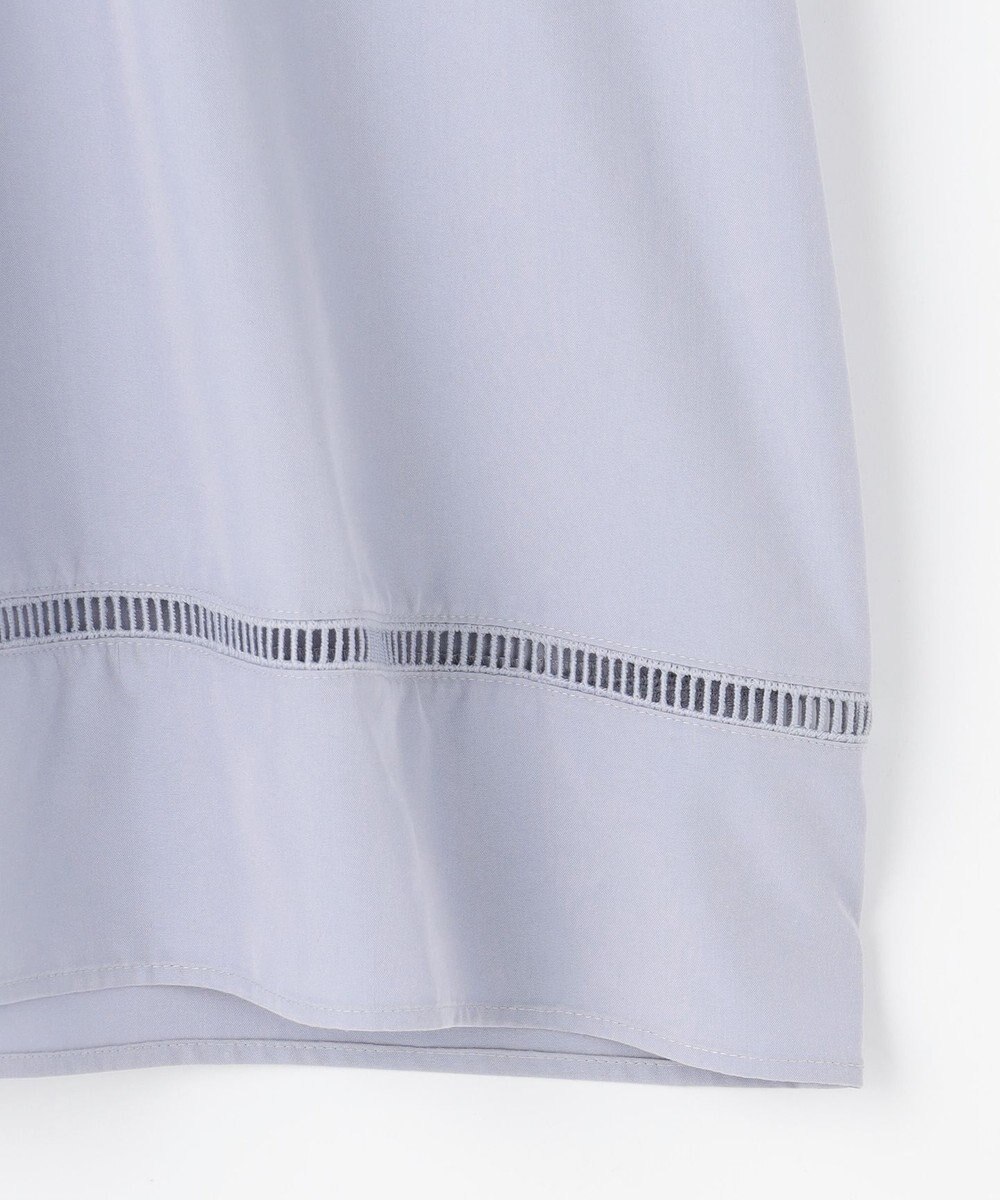 組曲 【先行予約】スムースクロス ピンタックブラウス 