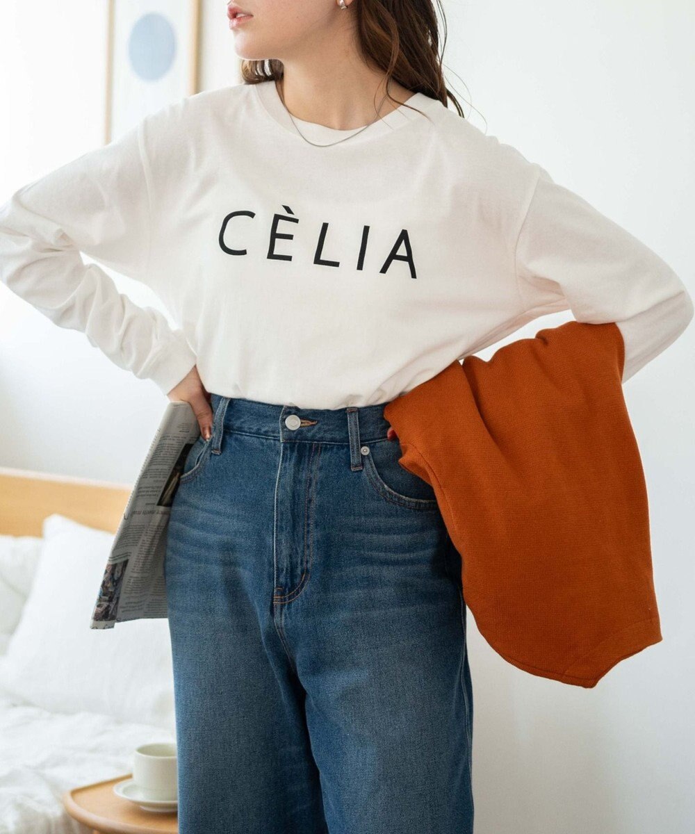 WEGO 【WEB限定】クルーネックプリントロンT 