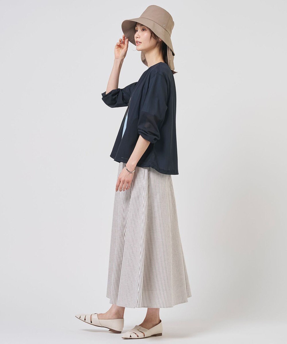 J.PRESS LADIES 【畳める・2way】ワイドブリム ハット 