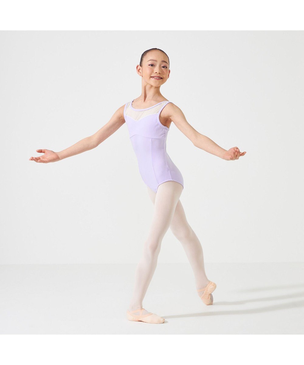 Chacott ノースリーブレオタード 