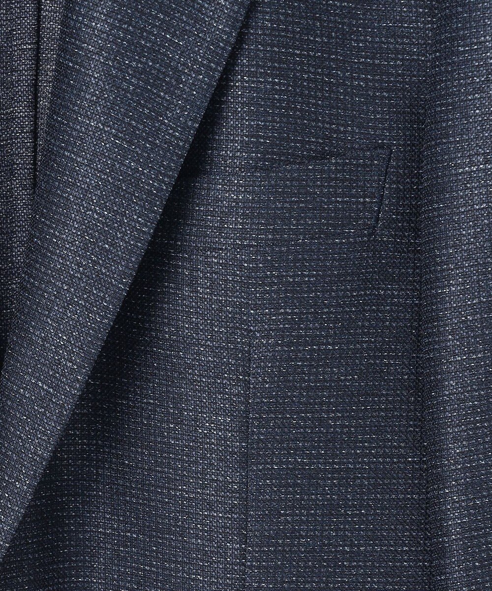 GOTAIRIKU 新素材セットアップ【通気性抜群/洗える/シワになりにくい】カラミプリントストレッチセットアップ ジャケット 