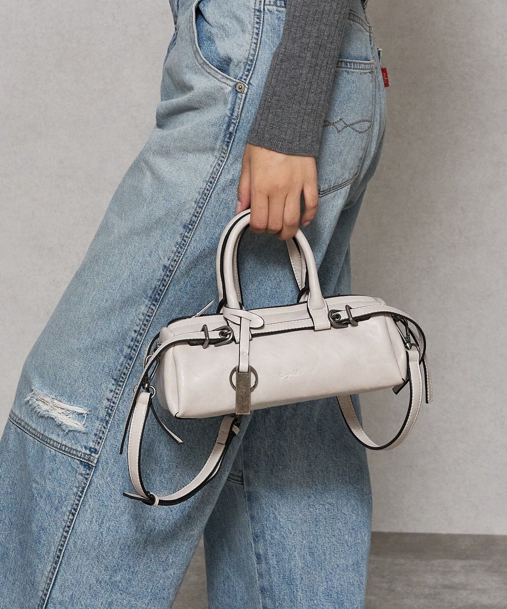 style code 【Ungrid/アングリッド】　ヴィンテージ ワイドミニボストンバッグ 