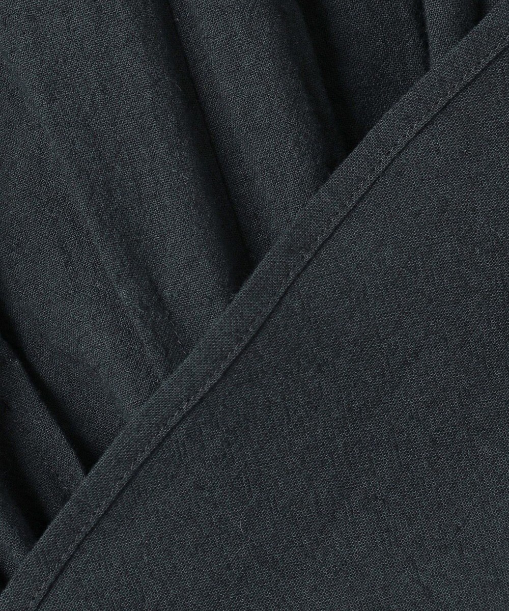 uncrave コットンリネンボイル ペプラムブラウス 