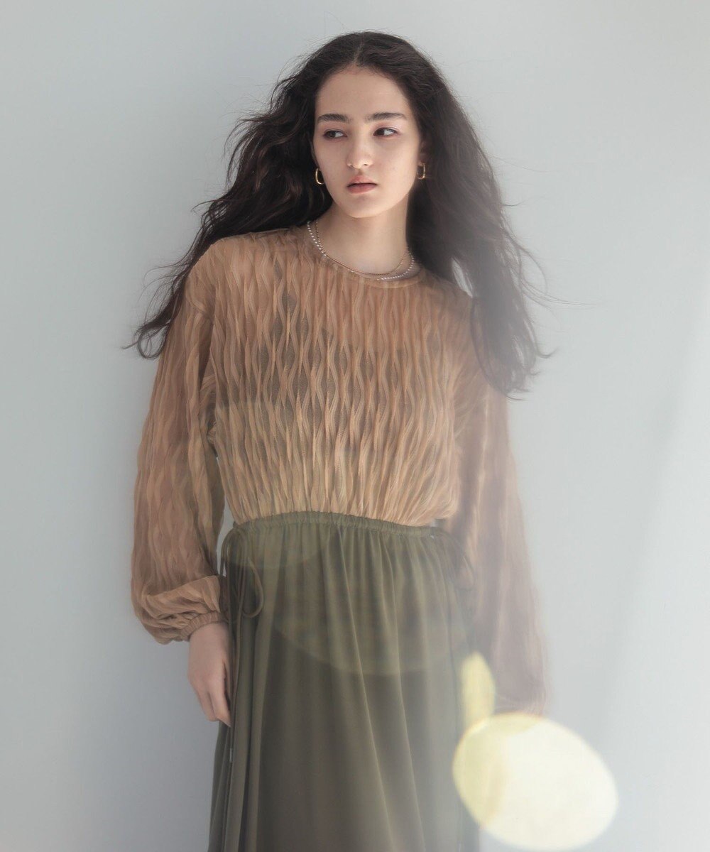 Green Parks ■ＥＳＣＡＲ　ハイブリットフレアワンピース 