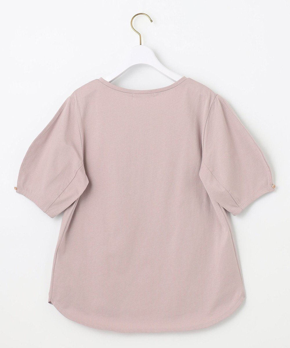 ANY SIS 【汗ジミ防止・UVケア】アーモンドスリーブ カットソー 