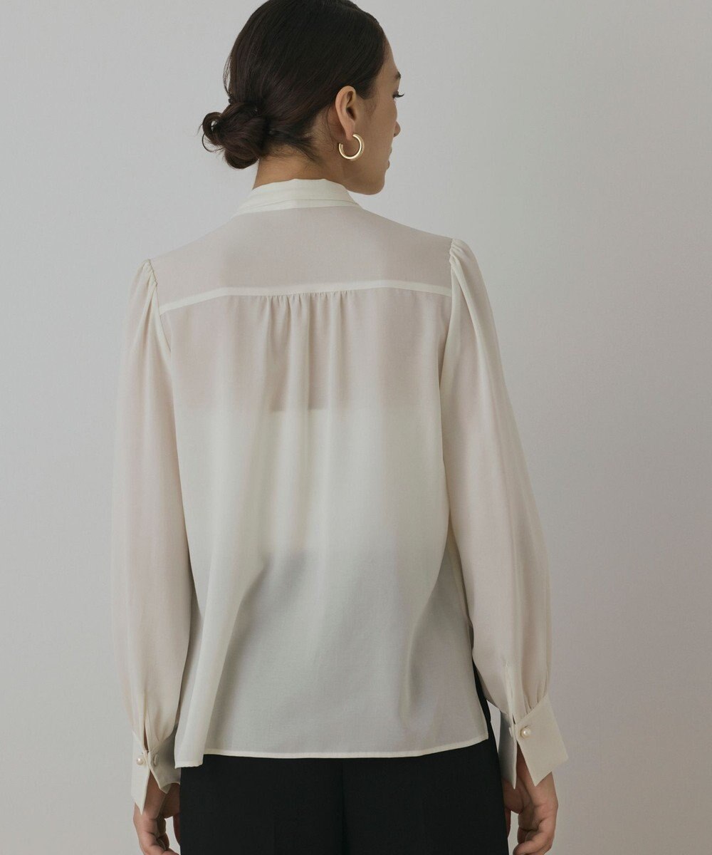 GRACE CONTINENTAL トリアセボウタイブラウス 