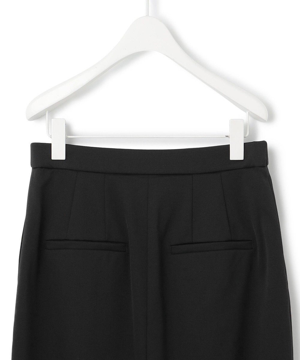 ICB L 【洗える】T/Wベネシャンストレッチ カーブスカート 