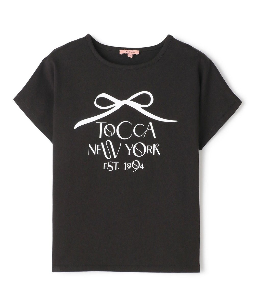 TOCCA 【接触冷感・UV90%以上カット・洗える】DANCING RIBBON Tシャツ 