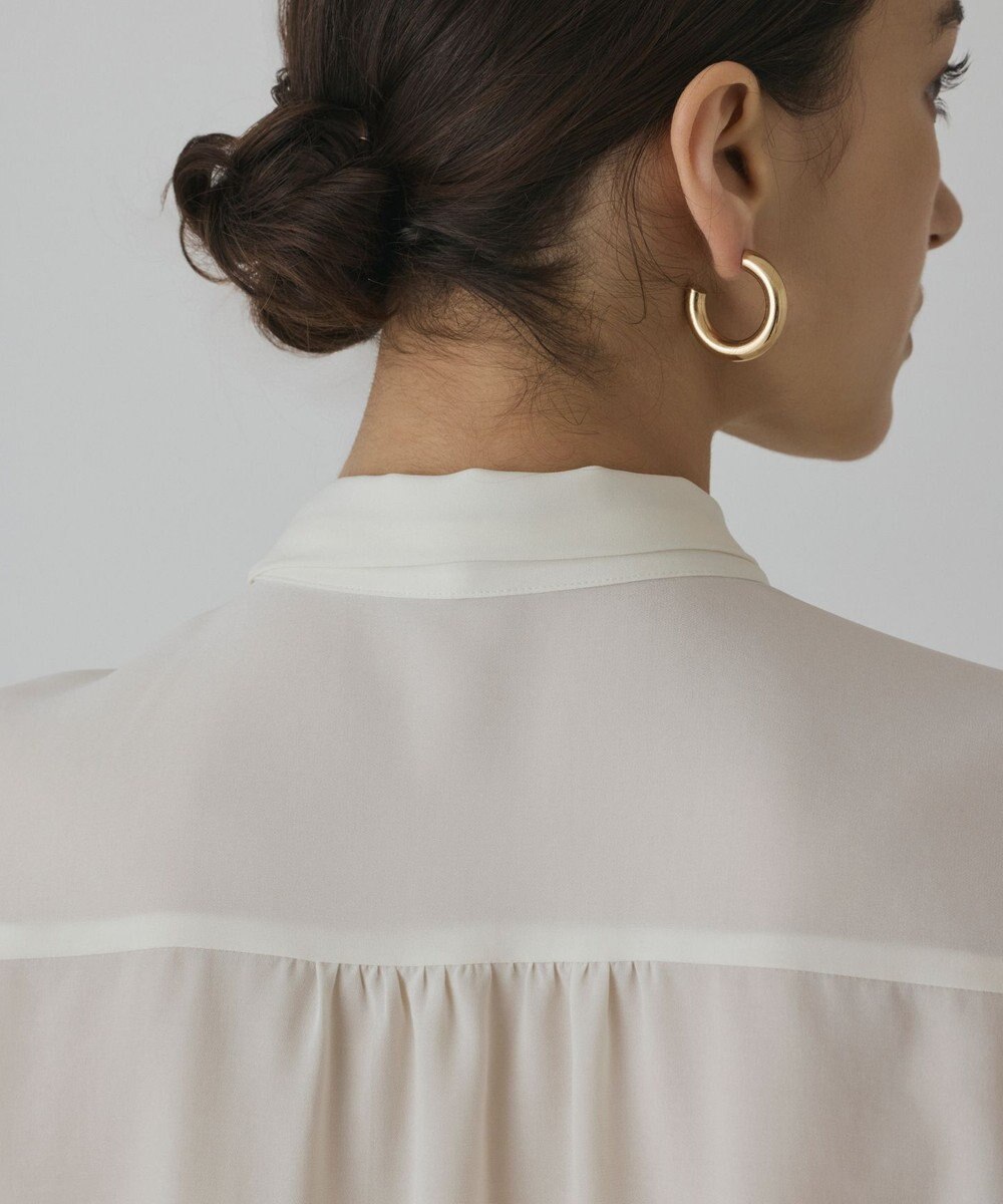 GRACE CONTINENTAL トリアセボウタイブラウス 