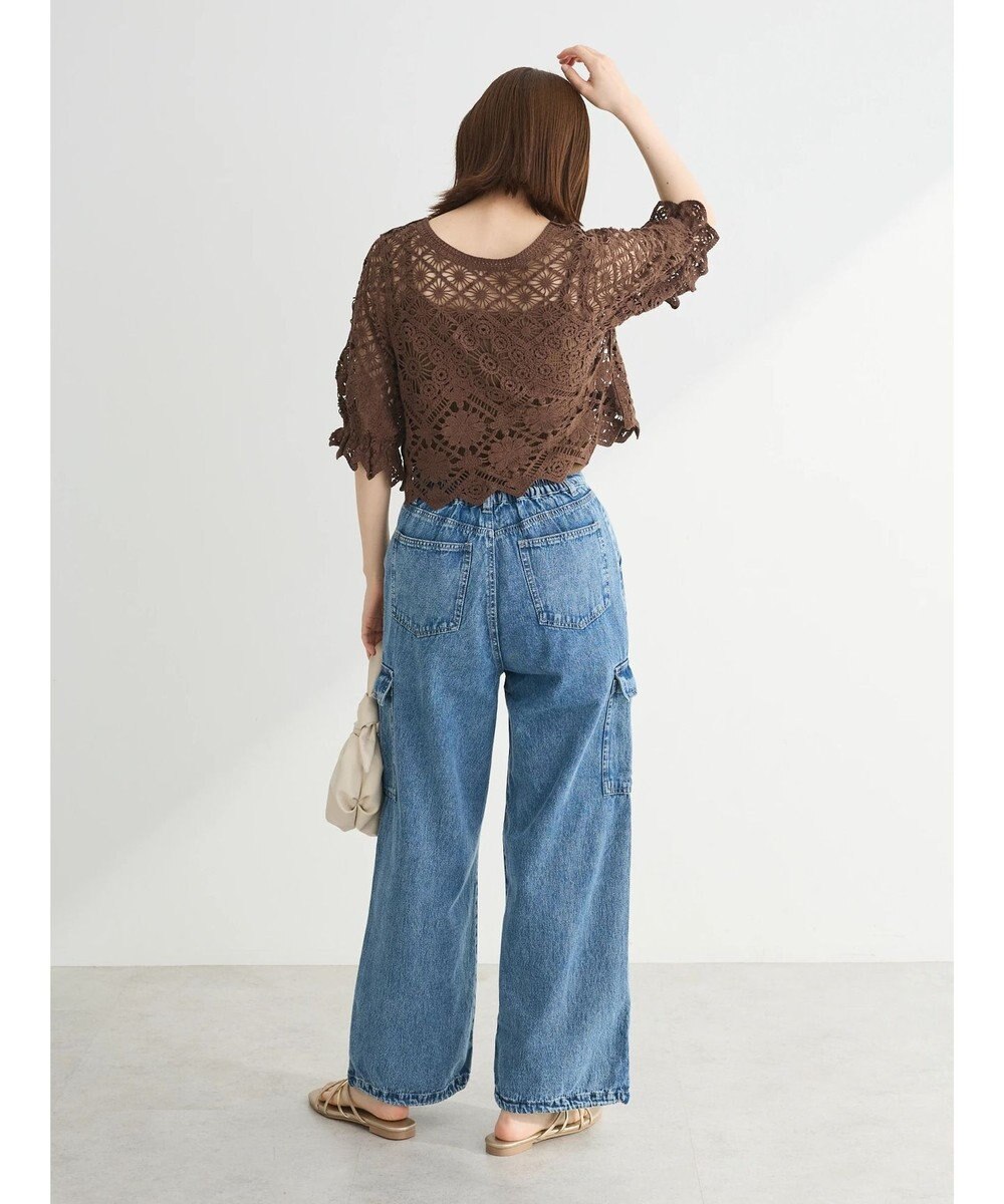 Green Parks ・ＳＵＧＡＲ　ＳＰＯＯＮ　２ｗａｙクロシェカーディガン 