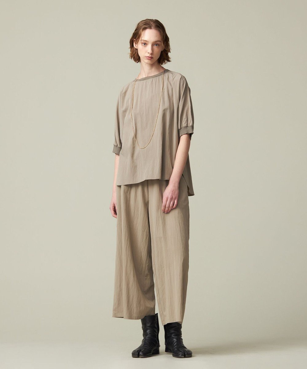 J.PRESS YORK STREET 【WOMEN】リラックスワイドパンツ 