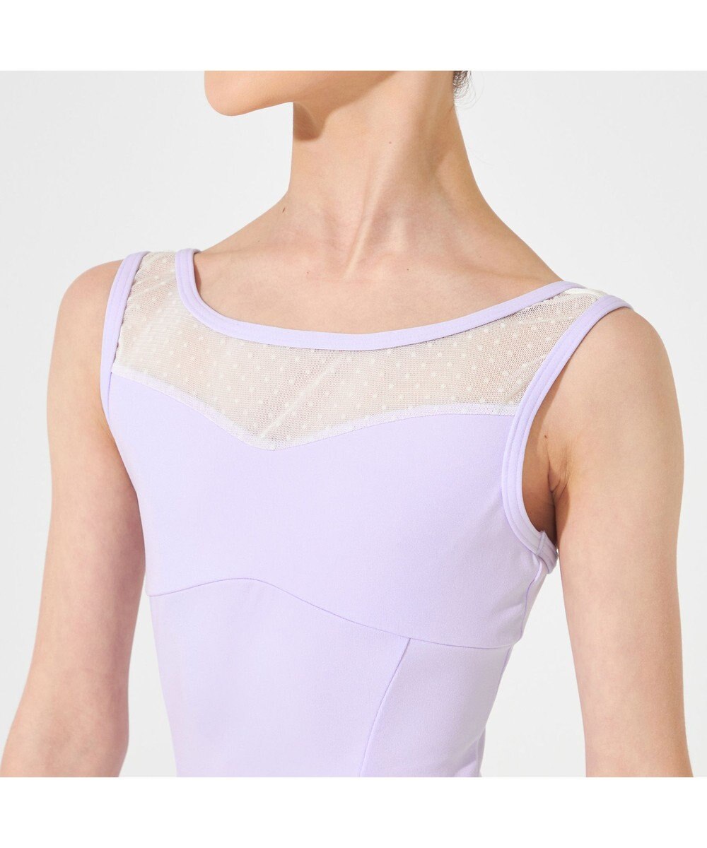 Chacott ノースリーブレオタード 