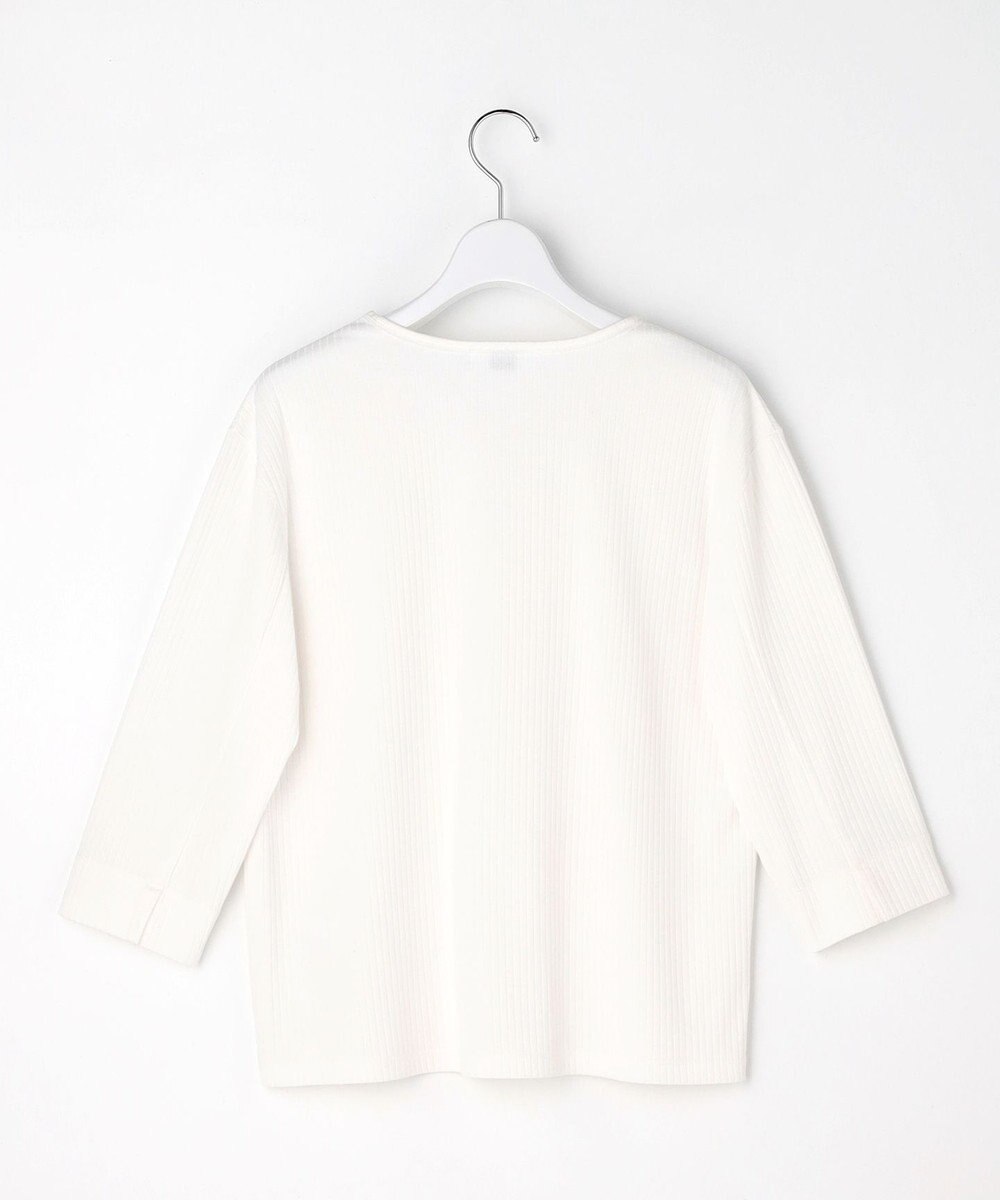 J.PRESS LADIES L 針抜きフライス クルーネック カットソー 