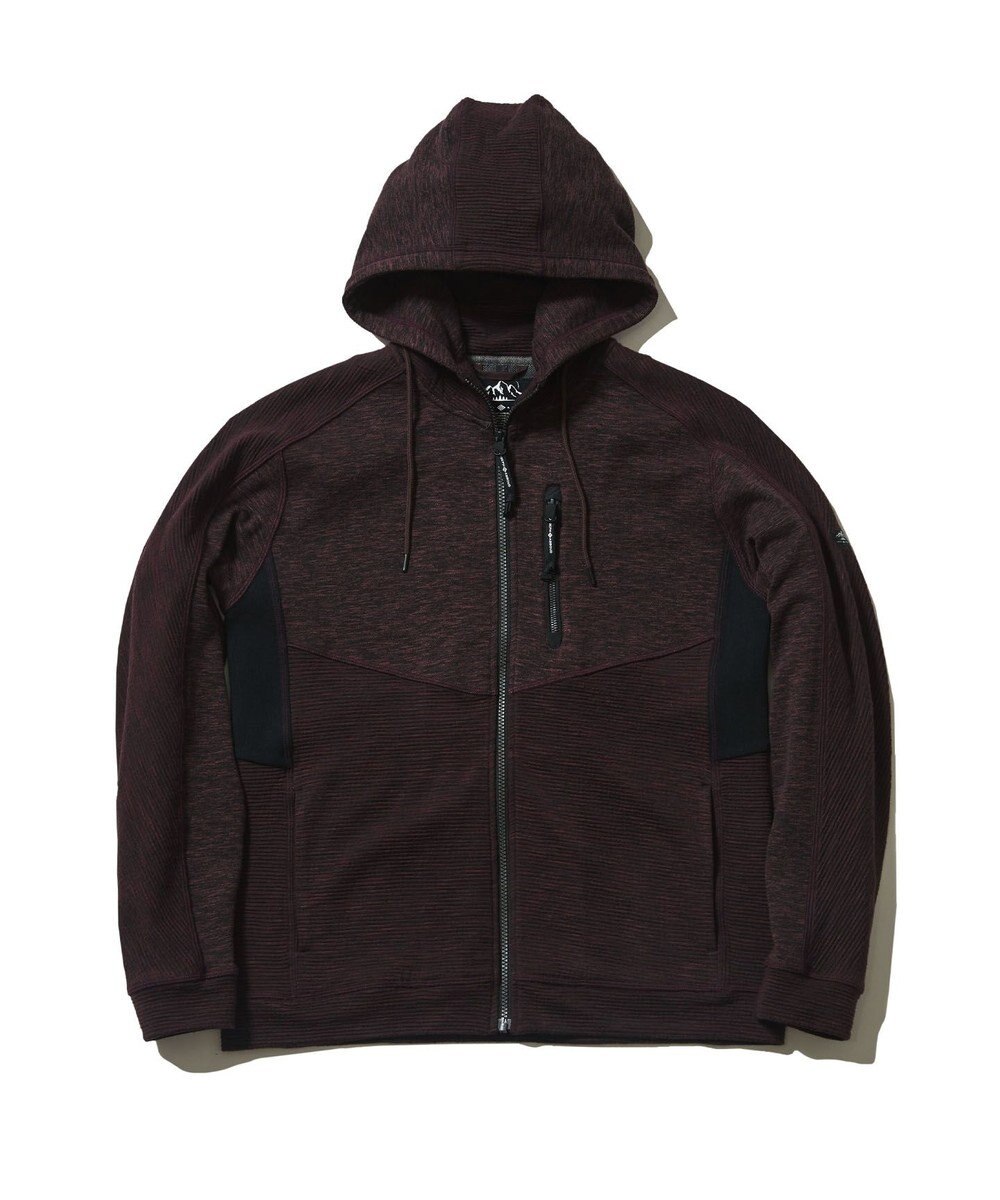 JOSEPH ABBOUD MOUNTAIN 【UNISEX】ランダムスラブリップ パーカー 