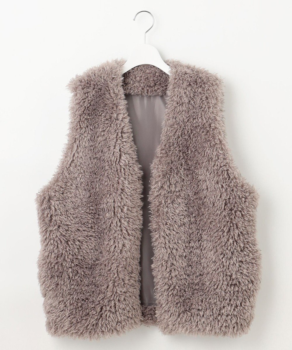 Feroux プードルファーベスト 