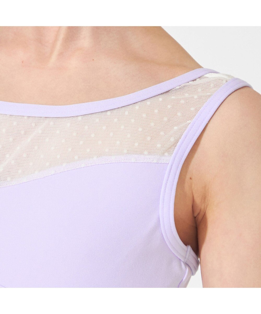 Chacott ノースリーブレオタード 