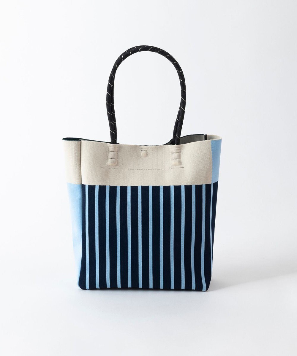 TRICOTE 【PC／A4サイズ】ストライプニットtote bag 