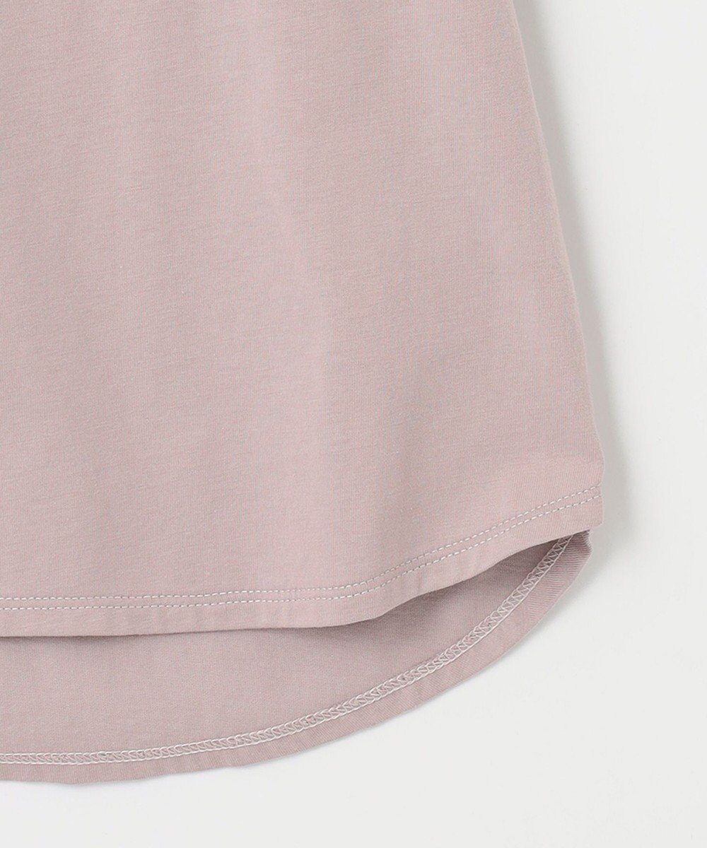 ANY SIS 【汗ジミ防止・UVケア】アーモンドスリーブ カットソー 