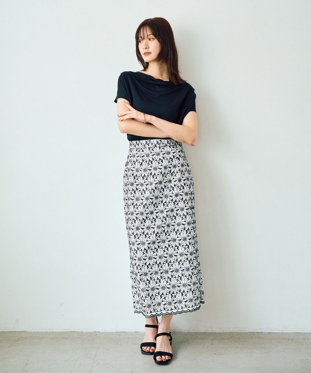 YECCA VECCA 【接触冷感】ドレープカットトップス 