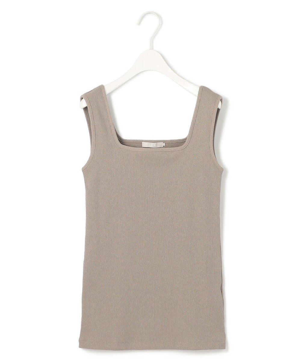 ICB 【WEB限定カラーあり・洗える】 ブロードステッチリブ タンクトップ 