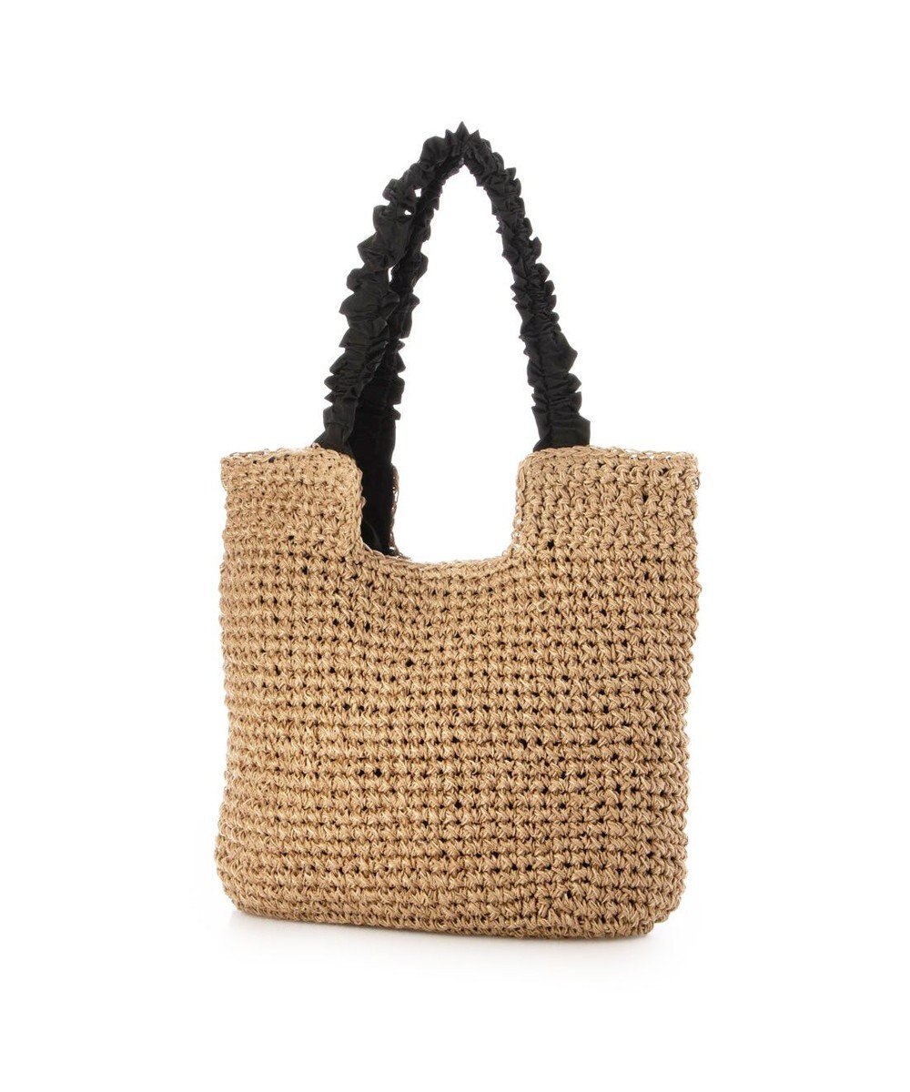 UNBILLION カシュカシュ cachecache / フリルハンドルクロッシェトート 