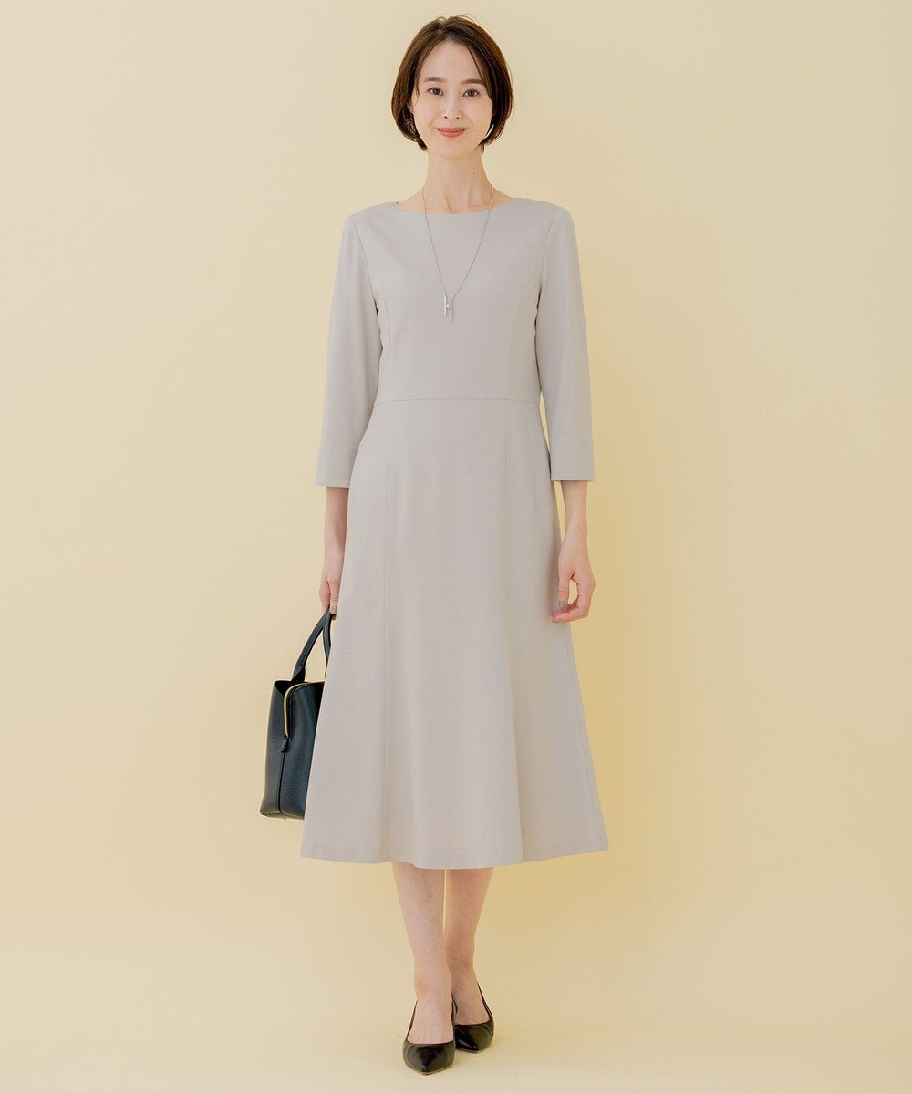 自由区 【洗える】WASHABLEPONTE ワンピース 