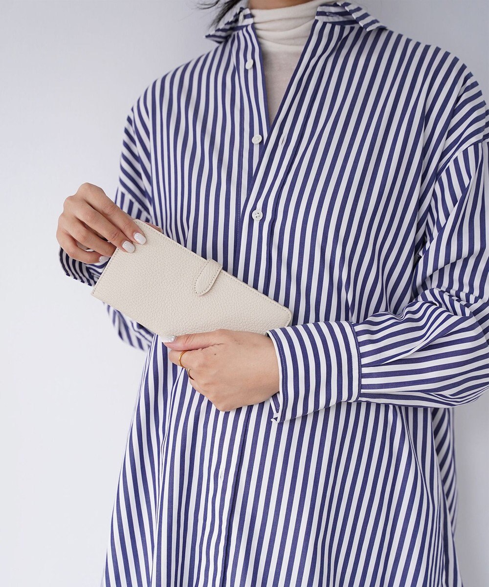 Atelier nuu 日本製 薄マチ本革 lim スマートロングウォレット 