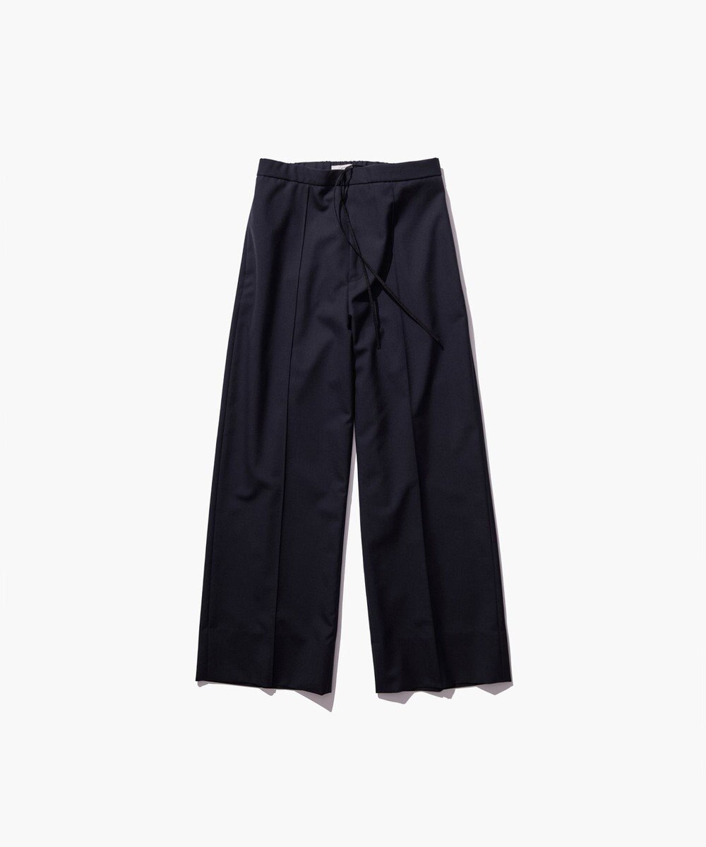 ATON 【26FW】WOOL TROPICAL | ピンタックイージーパンツ 