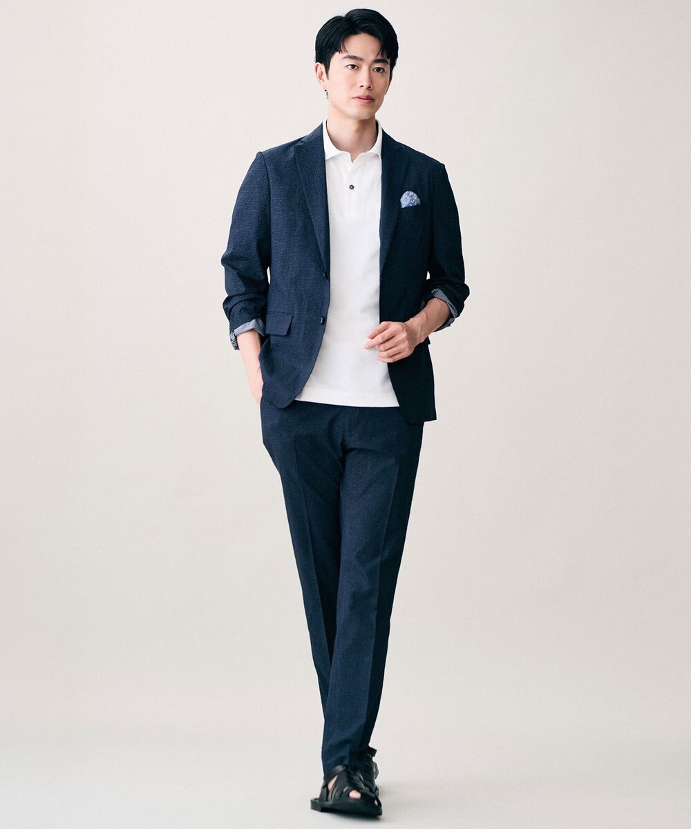 JOSEPH ABBOUD 【洗える/UV/エコ撥水/26SSモデル登場】ライトウェーブライト ジャケット 