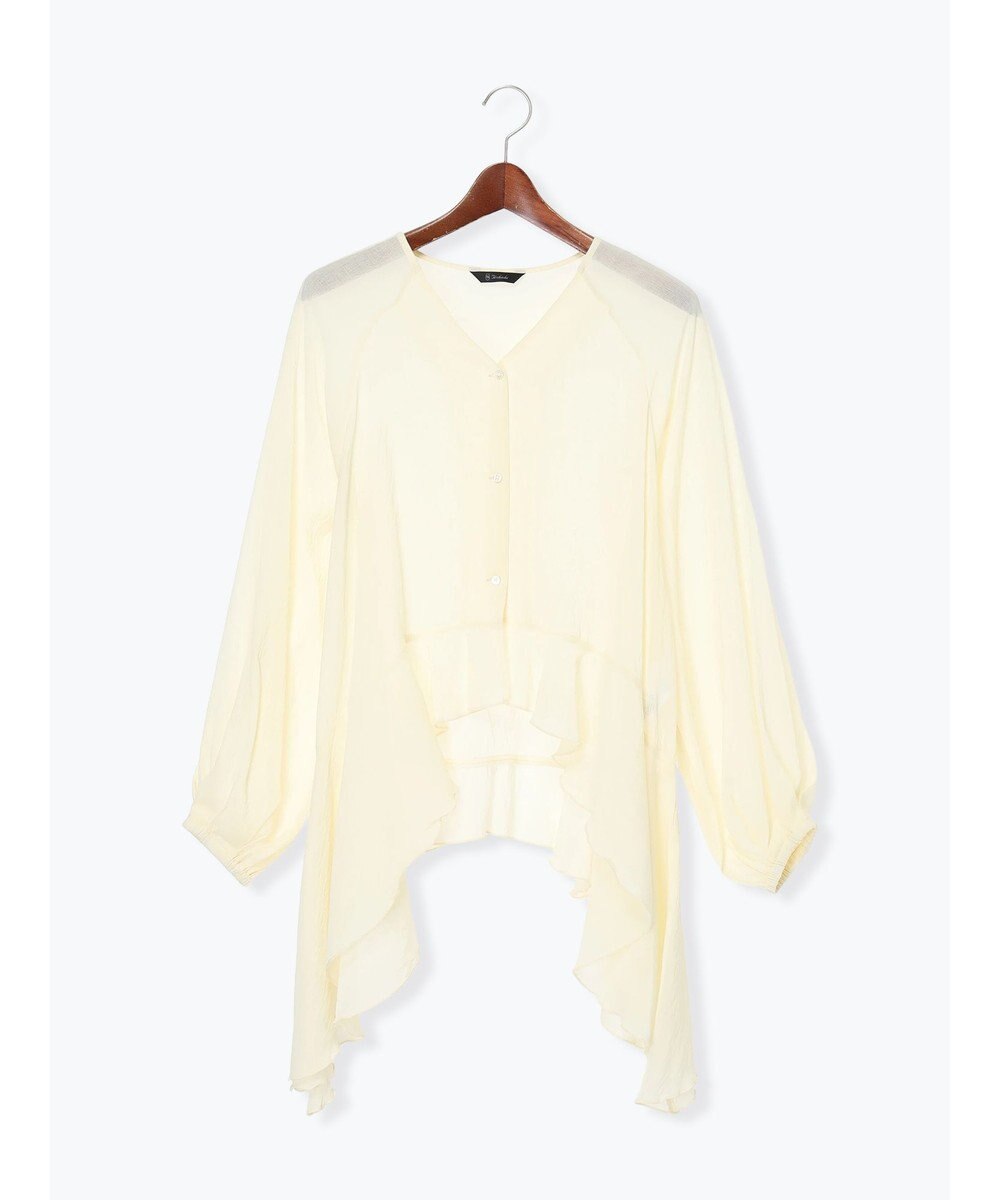 Te chichi イレギュラーヘムチュニックブラウス 