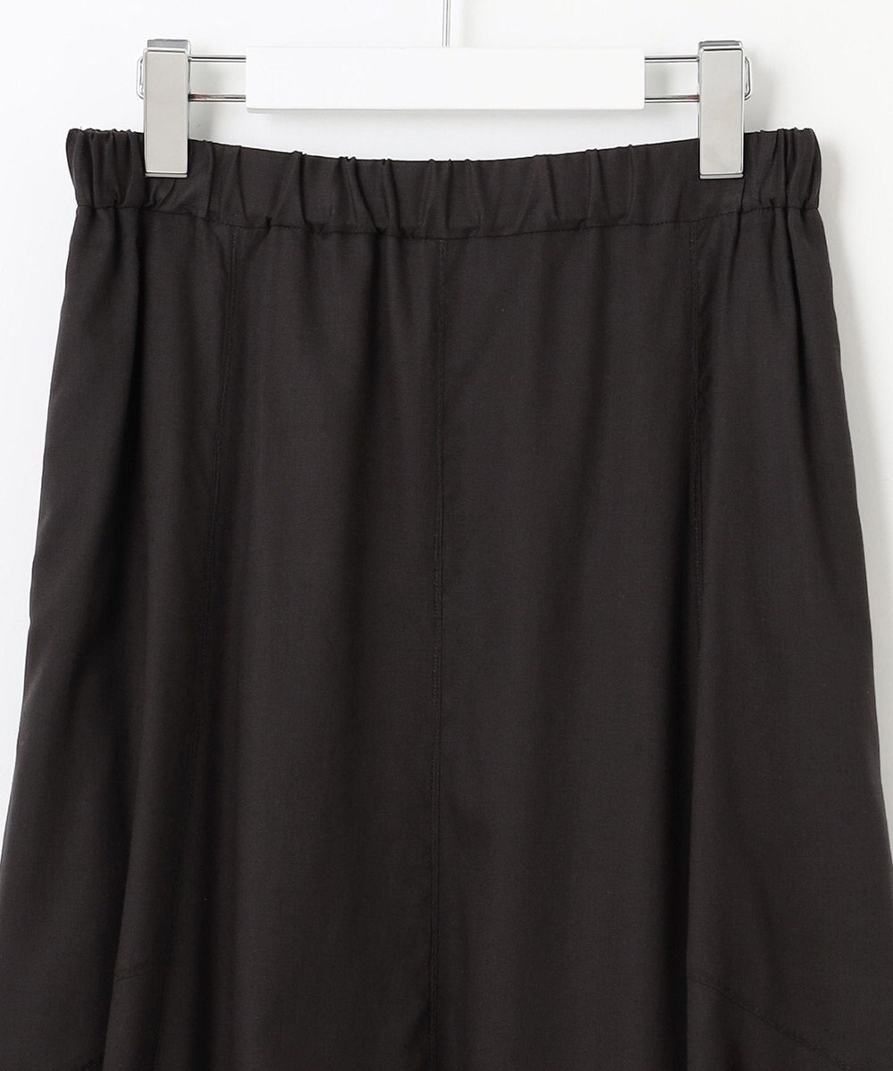 23区 【SLOW/一部店舗限定】テンセルコットンジョーゼット フレア スカート 
