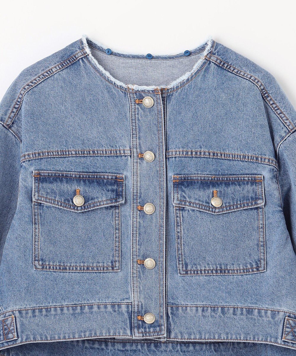 GRACE CONTINENTAL メタル釦デニムジャケット 