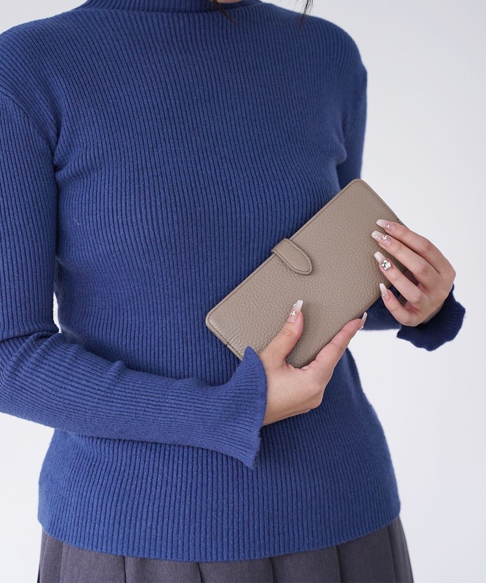 Atelier nuu 日本製 薄マチ本革 lim スマートロングウォレット 