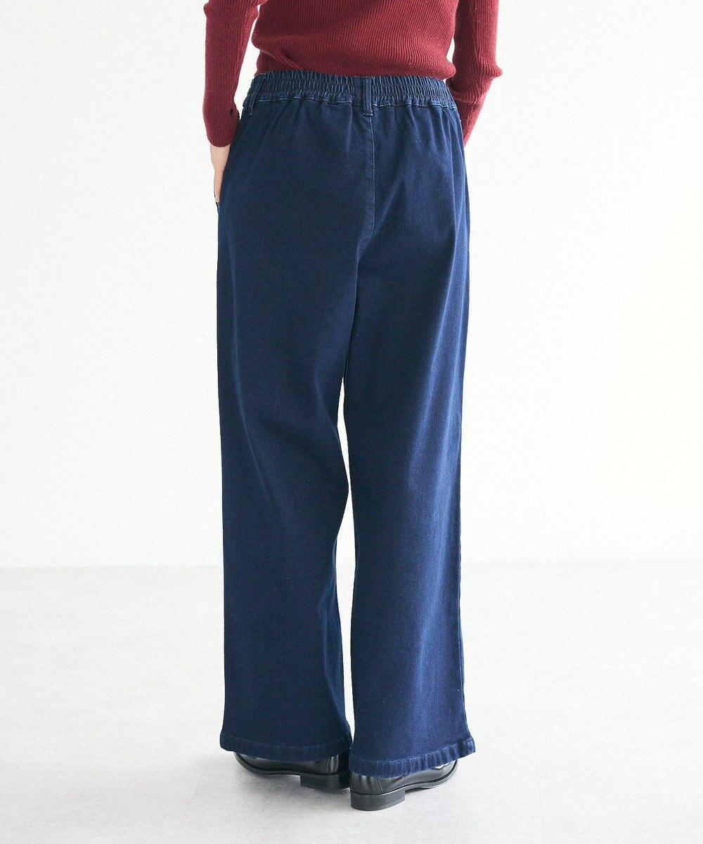 CRAFT STANDARD BOUTIQUE 裏起毛デニムワイドパンツ 