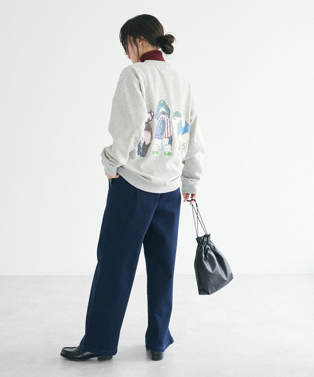 CRAFT STANDARD BOUTIQUE 裏起毛デニムワイドパンツ 