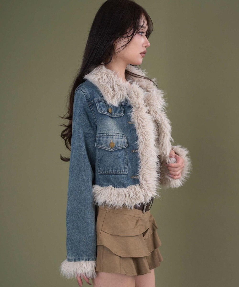 WEGO マルチポケットファーJKT 