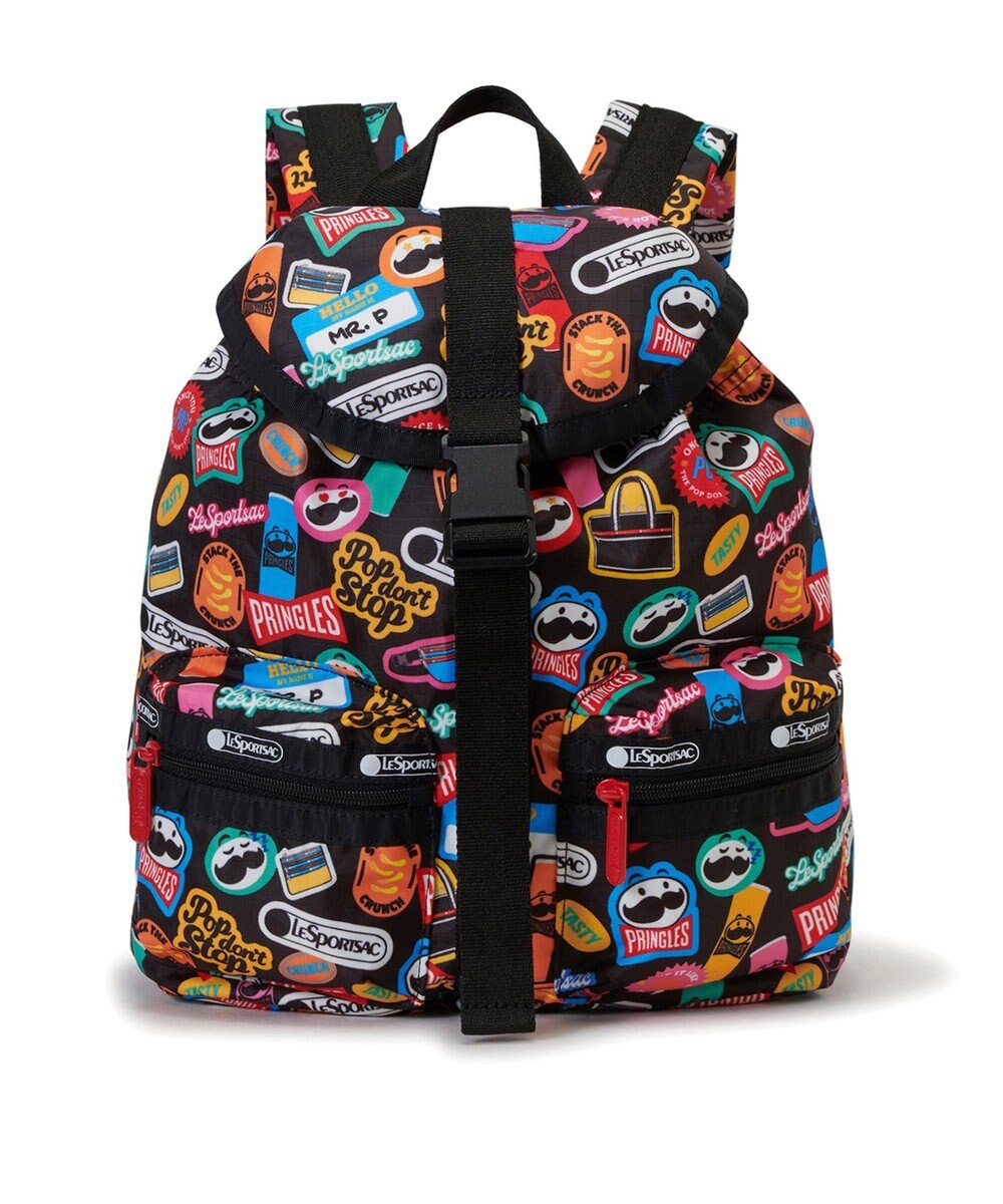 LeSportsac SMALL VOYAGER/プリングルズスティッカーズ 