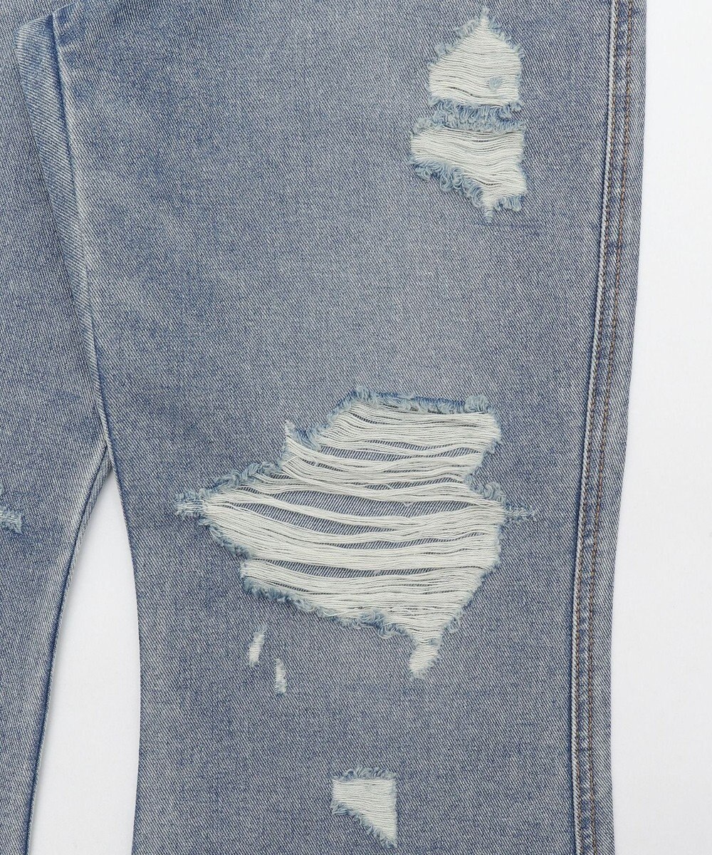 WEGO ダメージフレアデニムパンツ 