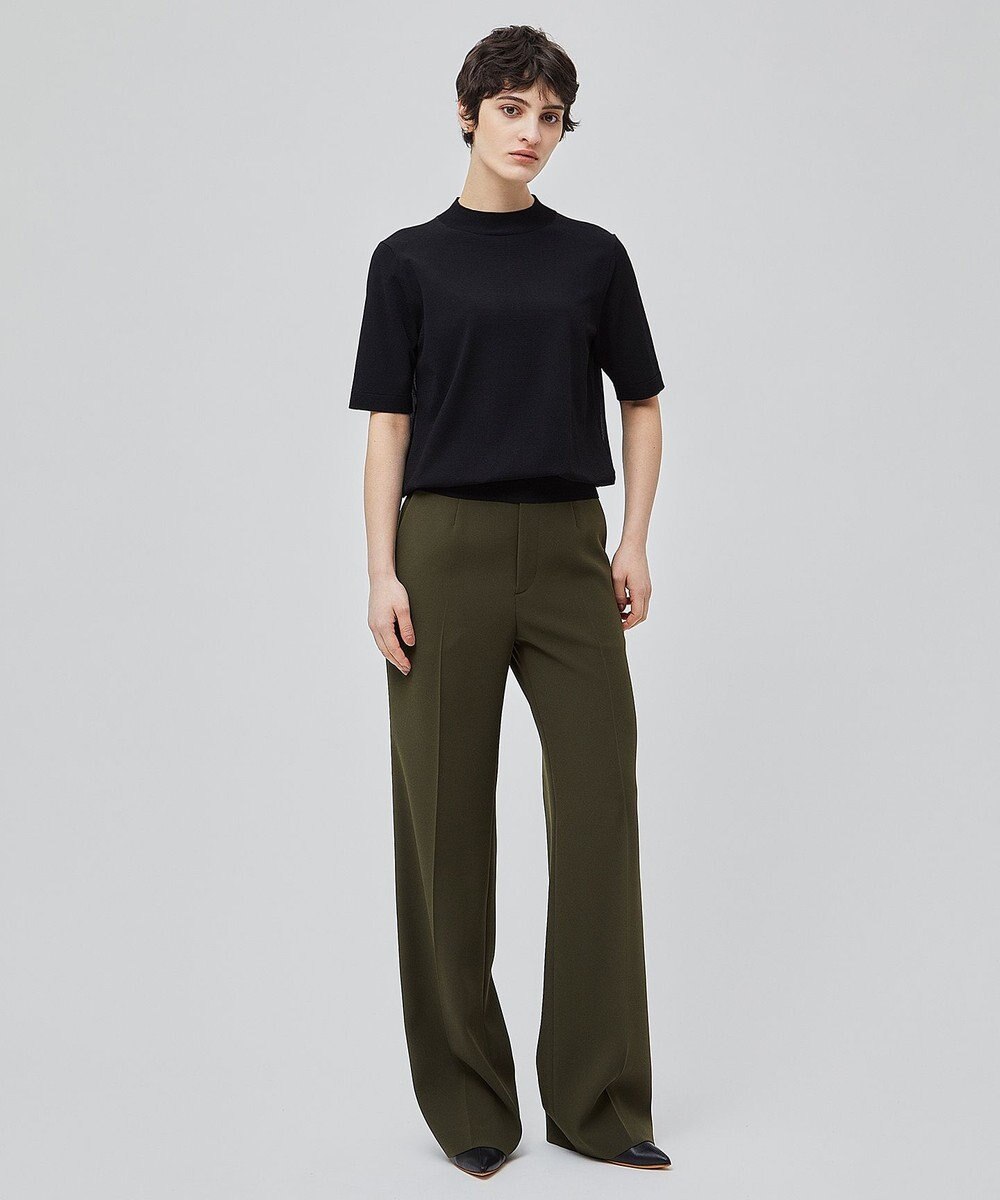 BEIGE， 【洗える】LAURA / 半袖ニット 