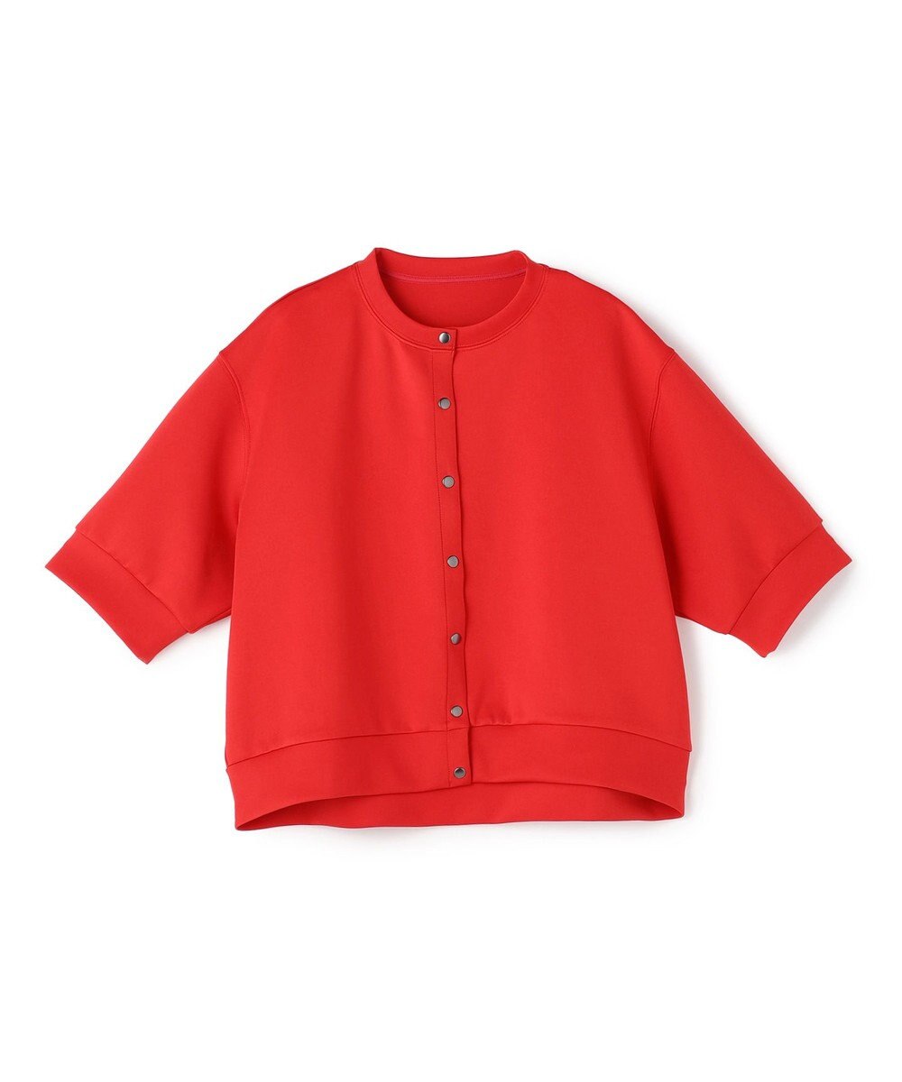 UNFILO 【VERY掲載】BEAUTY FORM JERSEY light スナップカーディガン 