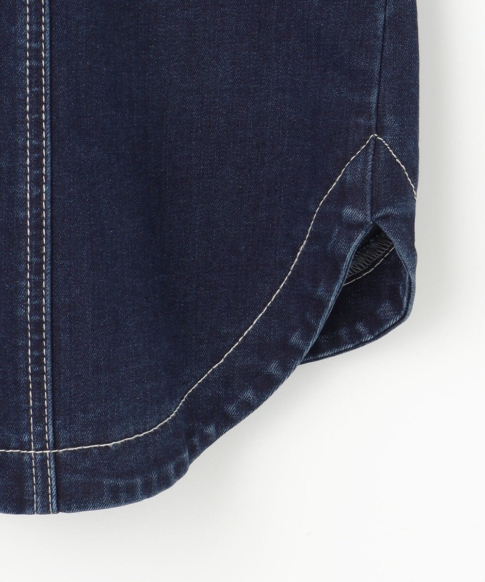 ANY SIS 【洗える】ストレッチライトデニム ジャケット 