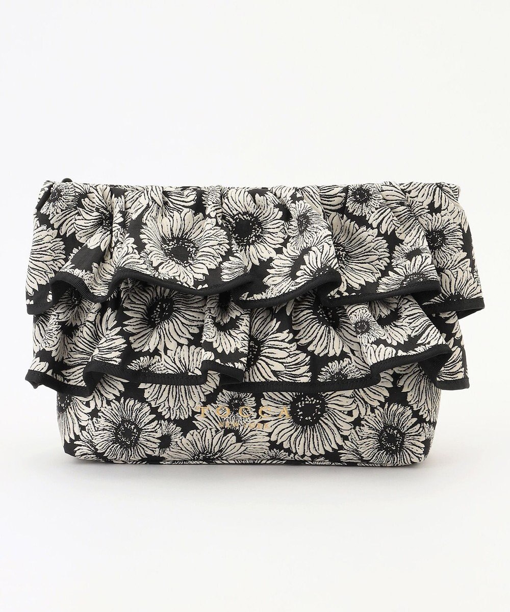 TOCCA 【美人百花掲載】【新色登場】FRILL POCHETTE ポシェット 
