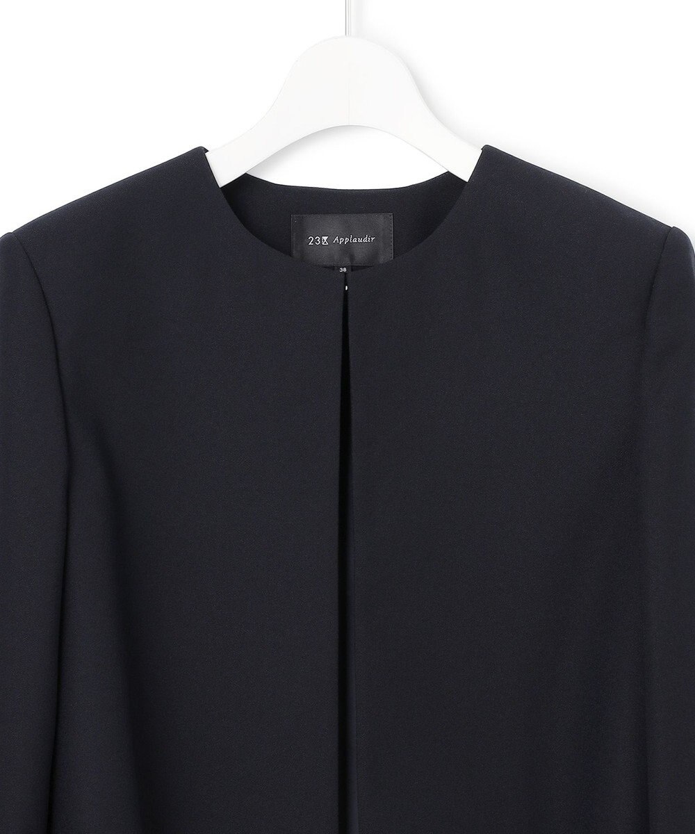 23区 S 【APPLAUDIR】バックサテンジョーゼット ジャケット 
