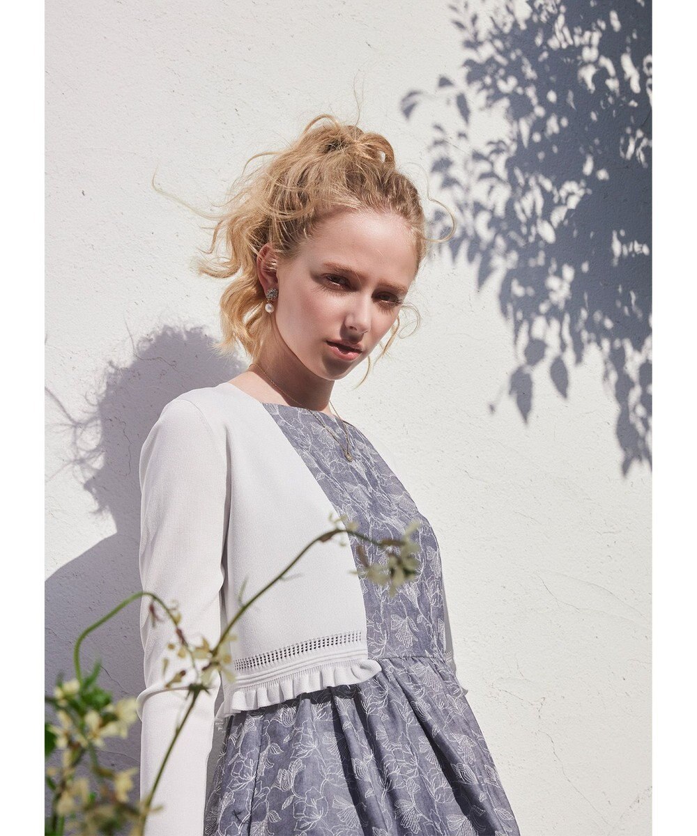 TOCCA 【洗える・消臭】CHAMBRAY GARDEN ドレス 