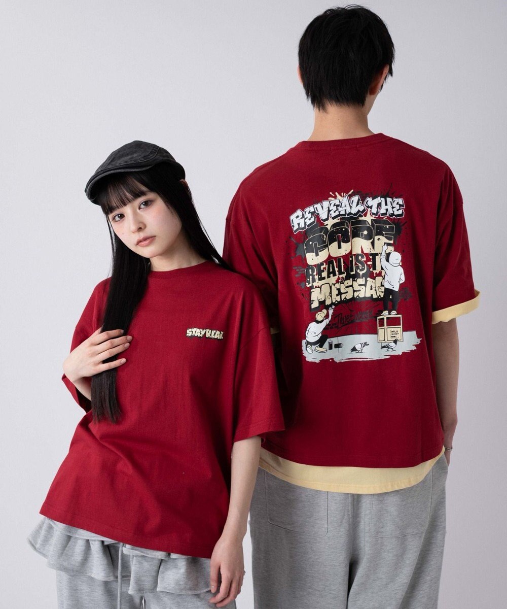 WEGO 【ユニセックス着用ITEM/XSSMLXLサイズ展開】アソートグラフィックBIG　T（SS） 