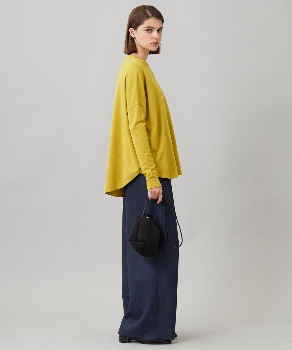 ICB 【洗える】ヴィスコースワイド プルオーバー 