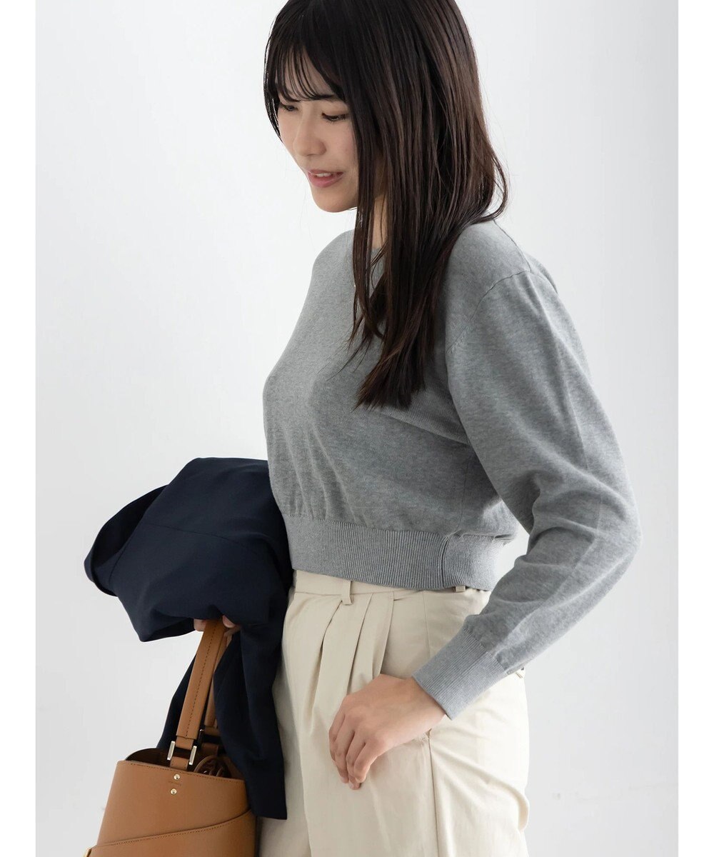 Te chichi コンパクトクルーネックニット【AOYAMA FASHION ASSOCIATION × Te chichi】 